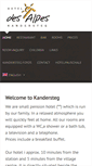 Mobile Screenshot of desalpes-kandersteg.ch